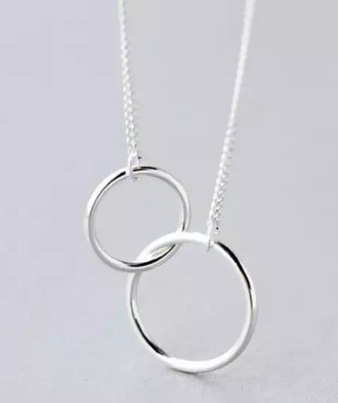 Link Karma Necklace - www.sparklingjewellery.com