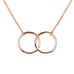 Kismet Two Ring Necklace - www.sparklingjewellery.com