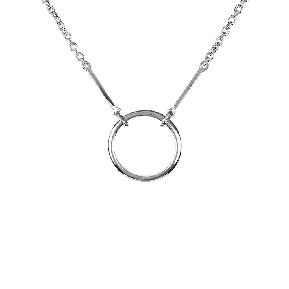 Kismet Single Ring Necklace | www.sparklingjewellery.com