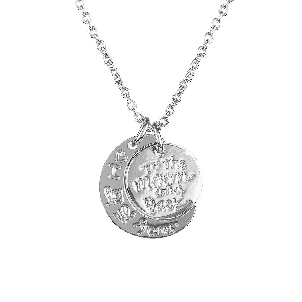 Love You to the Moon and Back Necklace