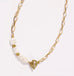 Pearl Toggle Necklace - www.sparklingjewellery.com