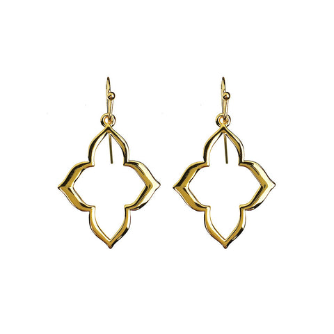 Persian Drop Dangle Earrings - www.sparklingjewellery.com