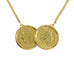 Premium Two Coin Necklace - www.sparklingjewellery.com
