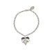 Rainbow Heart Solid Bracelet - www.sparklingjewellery.com