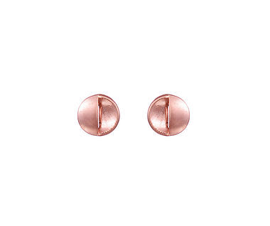 Small Round Earring Studs - www.sparklingjewellery.com
