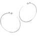 Hoop Pearl Earrings - www.sparklingjewellery.com