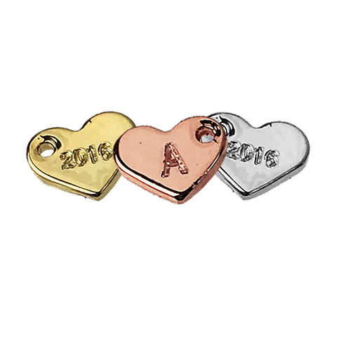 Tree of Life Heart Charms - www.sparklingjewellery.com