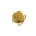 Faux Sovereign Coin Ring - www.sparklingjewellery.com
